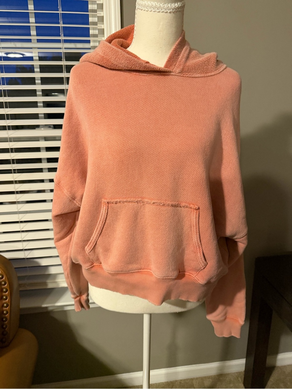 American Eagle Outfitters Dusty Peach Pullover Sweatshirt